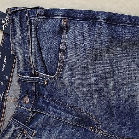 HOLLISTER CALIFORNIA SUPER SKINNY MEN'S DENIM 32/30 - Picture 4 of 11